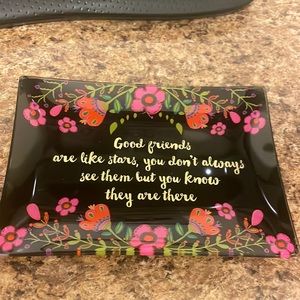Francesca’s jewelry dish- friends gift like new